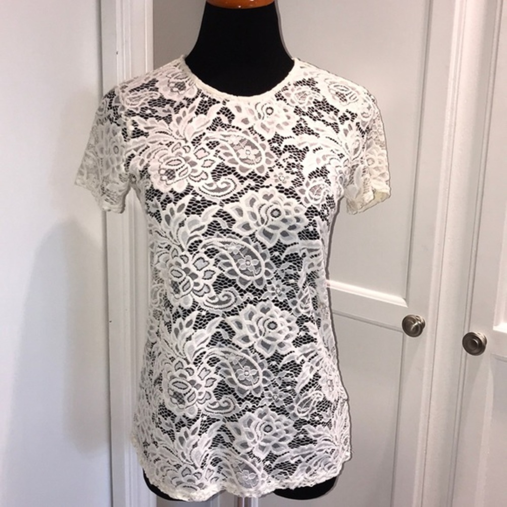 Who what wear lace top